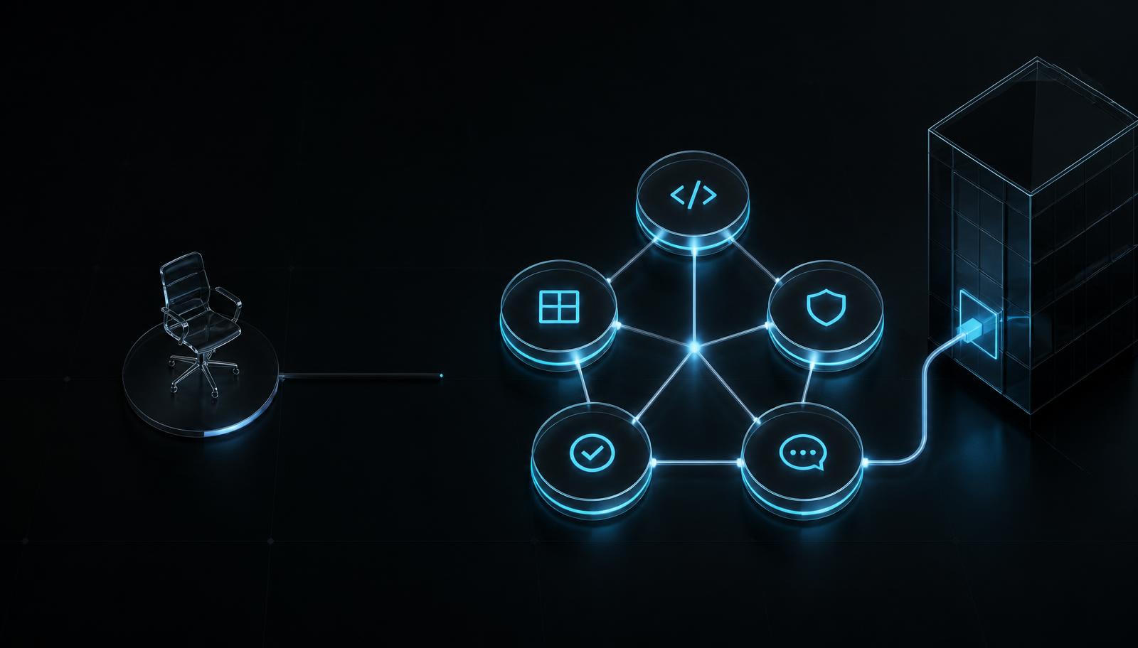 Artikelvisual: Externes Entwicklerteam statt Festanstellung